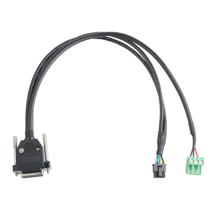 angepasste industrielle Kabelanschlüsse mit 3,0 mm Schwung DB-15P weiblich bis HSG 43025-0800 und Schwung 5,8 mm 691352710003