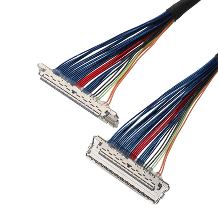 LVDS-Kabelanschlüsse Übertragung von Signaldaten von DF14-20P-1.25H auf PH2.0-6P-Anschluss und DH2.0-T-Terminal