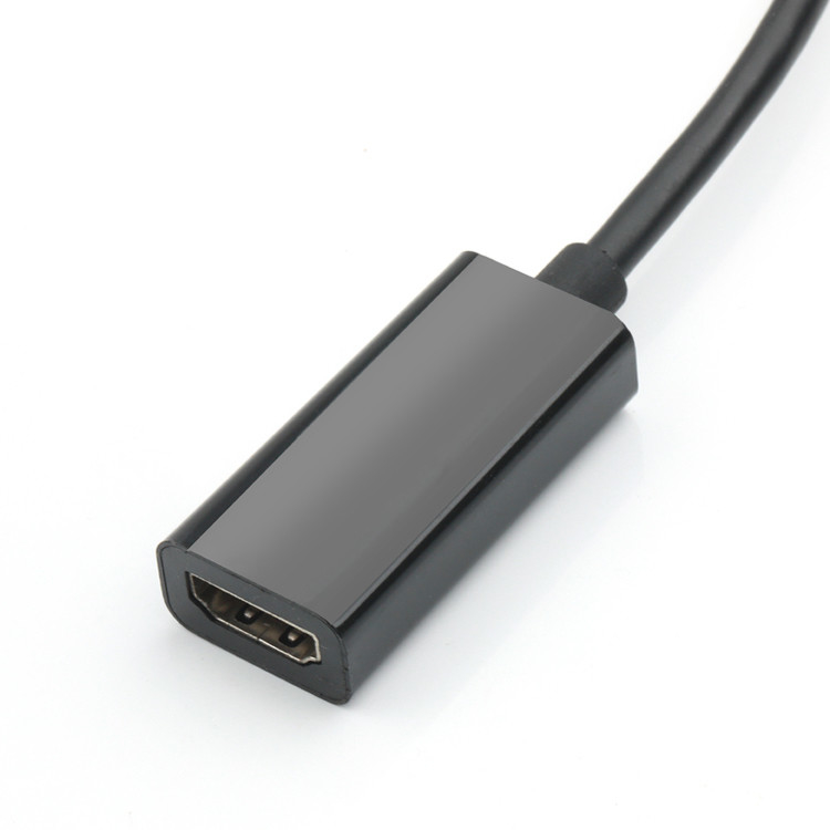 DP männlich auf HDMI weiblich Adapter HD-Industrie-Signalübertragung, Unterstützung 4K 8K