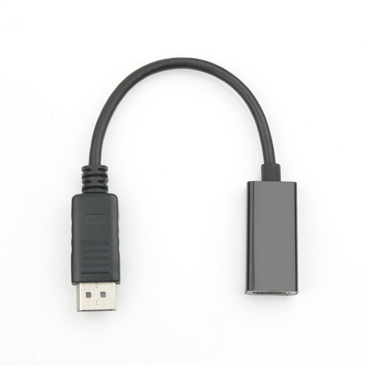 DP männlich auf HDMI weiblich Adapter HD-Industrie-Signalübertragung, Unterstützung 4K 8K