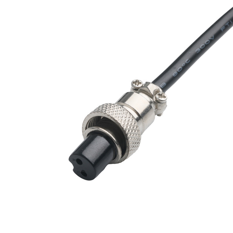 Anschlüsse für die Kabelmontage OEM/ODM für CLEAR PVC 30P D-SUB FEMALE bis GX12 M12-2P Anschlüsse