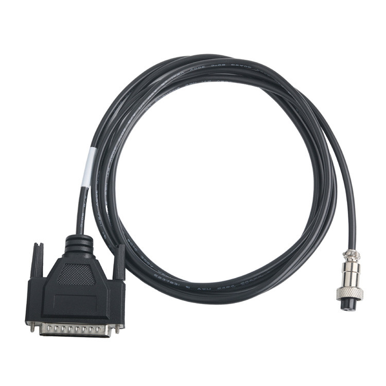 Anschlüsse für die Kabelmontage OEM/ODM für CLEAR PVC 30P D-SUB FEMALE bis GX12 M12-2P Anschlüsse