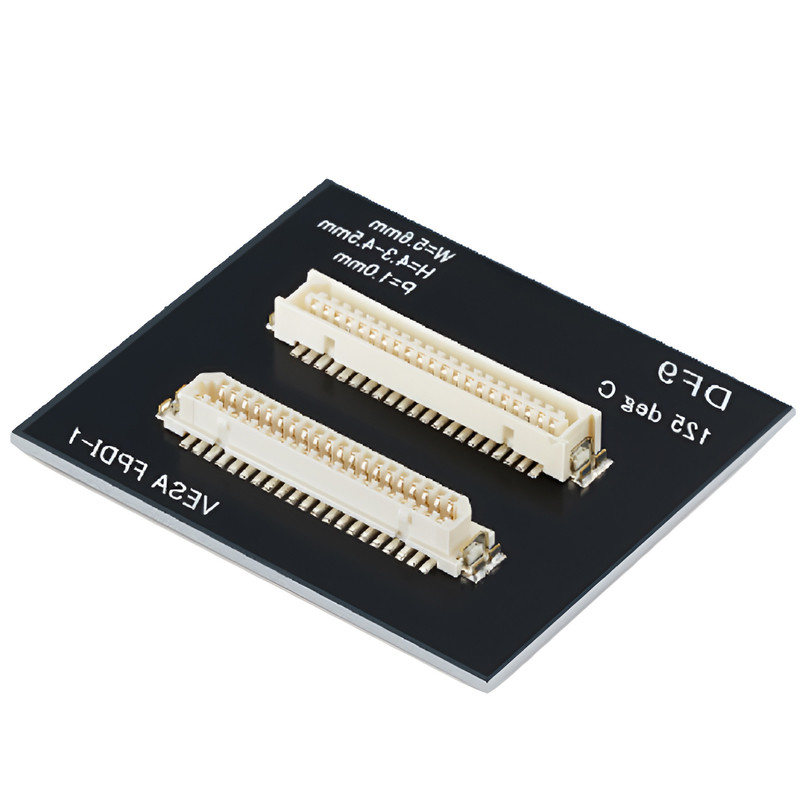DF9 41P Medizintechnische Drähte für industrielle Zwecke  DF9 41 Pin Screen Display Kabel weibliche Hot Press Flat Connect