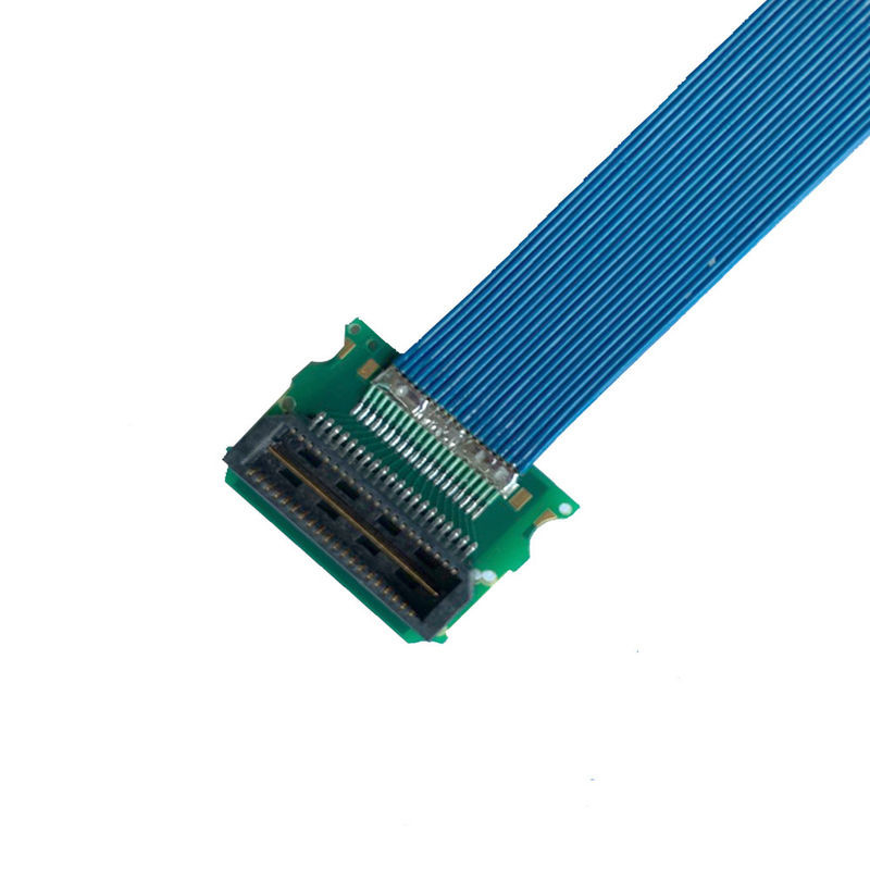 Gewohnheit 0.50mm QSH 030 01 F-D-Hochgeschwindigkeitskabel Samtec lvds Anzeigenverbindungsstück