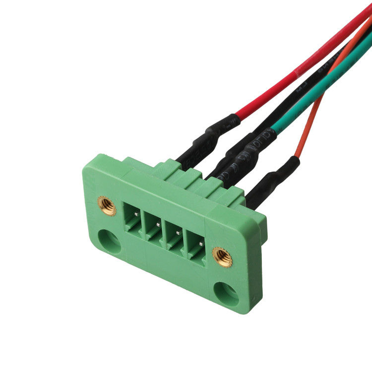 DFK-MC JL15CDGV-3.81 4Pin bis MX1.25-12Pin und UL Lobel Durch die Wand