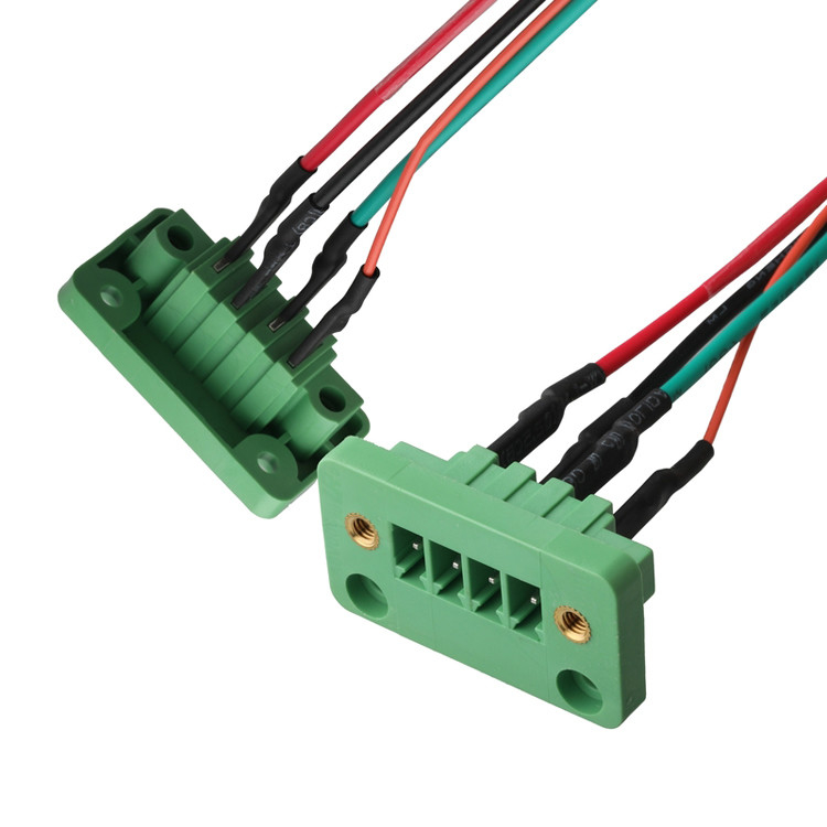 DFK-MC JL15CDGV-3.81 4Pin bis MX1.25-12Pin und UL Lobel Durch die Wand