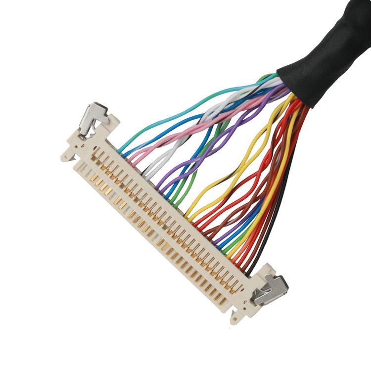 LCD-Mutterplattenkabel JAE FI-X30HL 30P bis DF14-30P und JST ERH-7P Kombinierte Kabelanschlüsse OEM/ODM