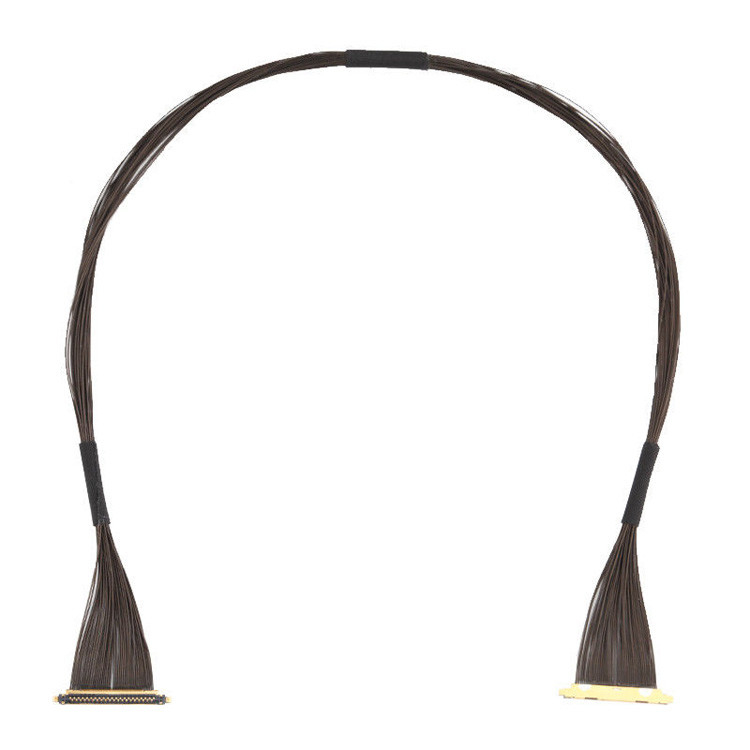 IPEX CABLINE®-UX II 40P UL11130 46AWG Mikro-Koaxialkabelanlage I-PEX 20531-040t-02 IDC Forming OEM/ODM