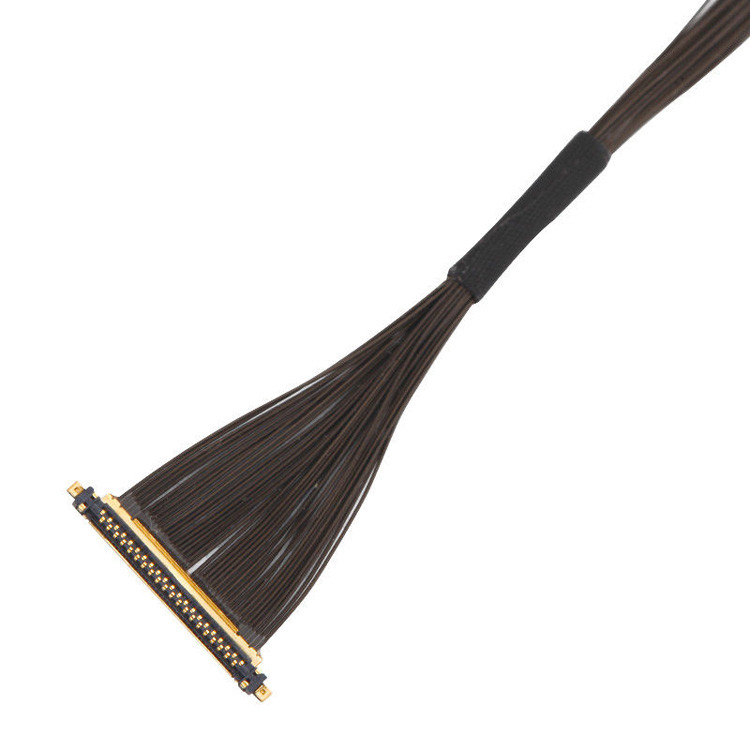 IPEX CABLINE®-UX II 40P UL11130 46AWG Mikro-Koaxialkabelanlage I-PEX 20531-040t-02 IDC Forming OEM/ODM