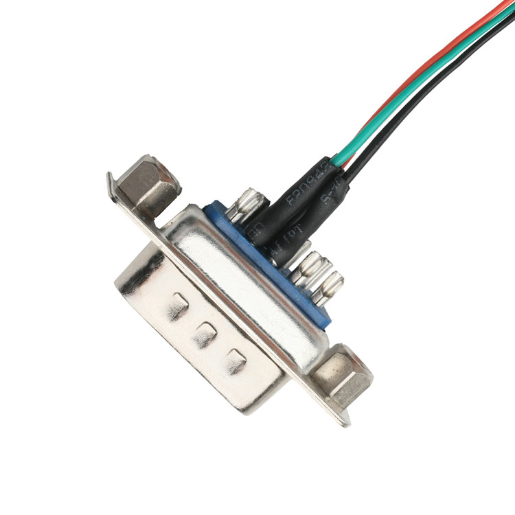 DB 9P LVDS-Kabelmontage D-SUB-9P Männliche Lötmaschine zu MX1.25mm 4Pin Drahtanschluss OEM/ODM