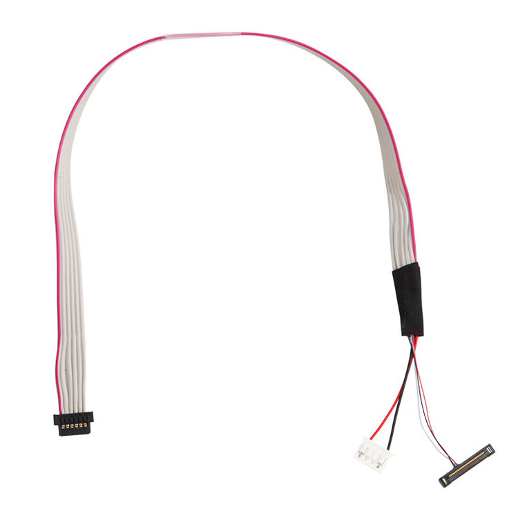 Die LVDS-Kabelmontage mit einem 1,0 mm-Pitch und 32AWG, mit dem  DF13-20DS-1.25C LCD-Anschluss