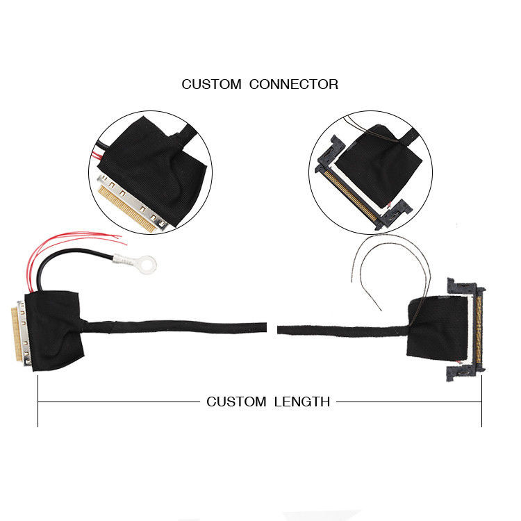 Kabel 32AWG LVDS 40 Pin 88441-40 bis 50 Pin JAE F1-RE51HL