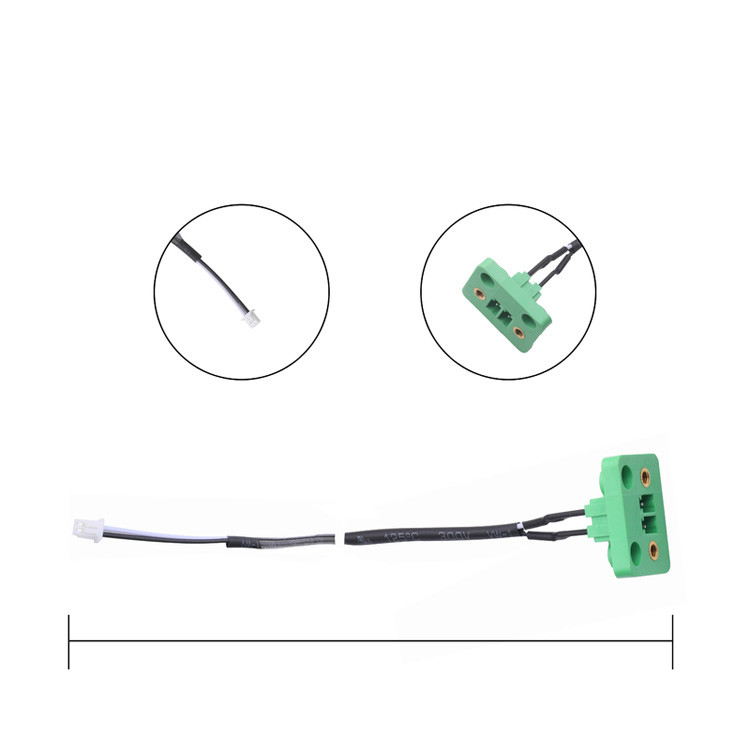 Ein benutzerdefiniertes LVDS-Kabel mit UL-Zertifizierung, mit 1,25 mm Schrägfläche und 2 Pins, für LCD-LVDS-Anwendungen entwickelt