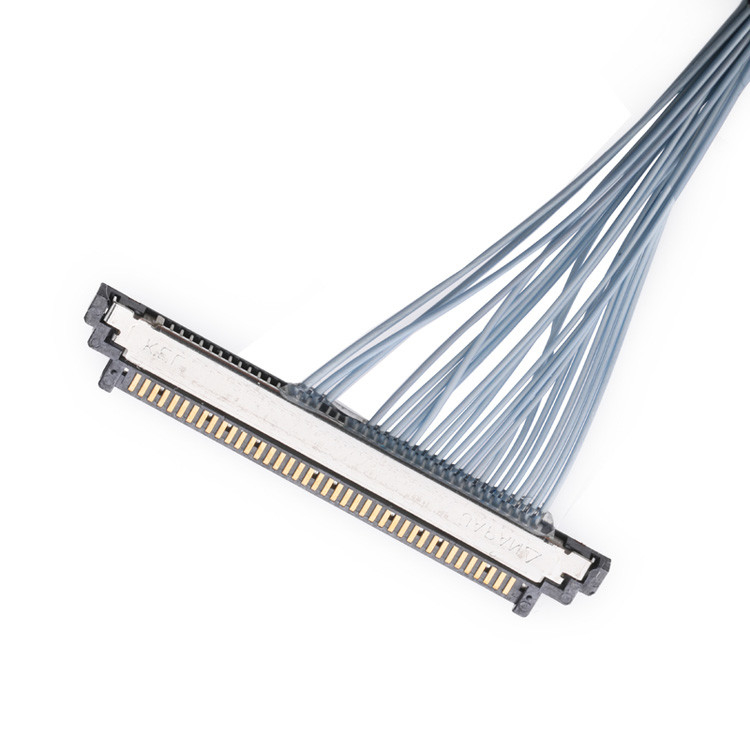 IDC-Verbindungsstück-feine Koaxialmikroextrakoaxialkabel KEL SSL20-40SB ZU SSL20-40SB