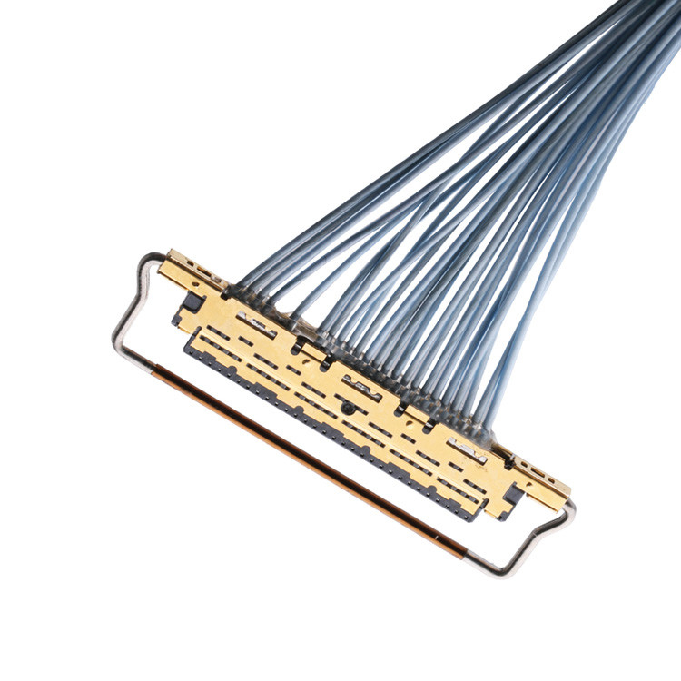 IDC-Verbindungsstück-feine Koaxialmikroextrakoaxialkabel KEL SSL20-40SB ZU SSL20-40SB