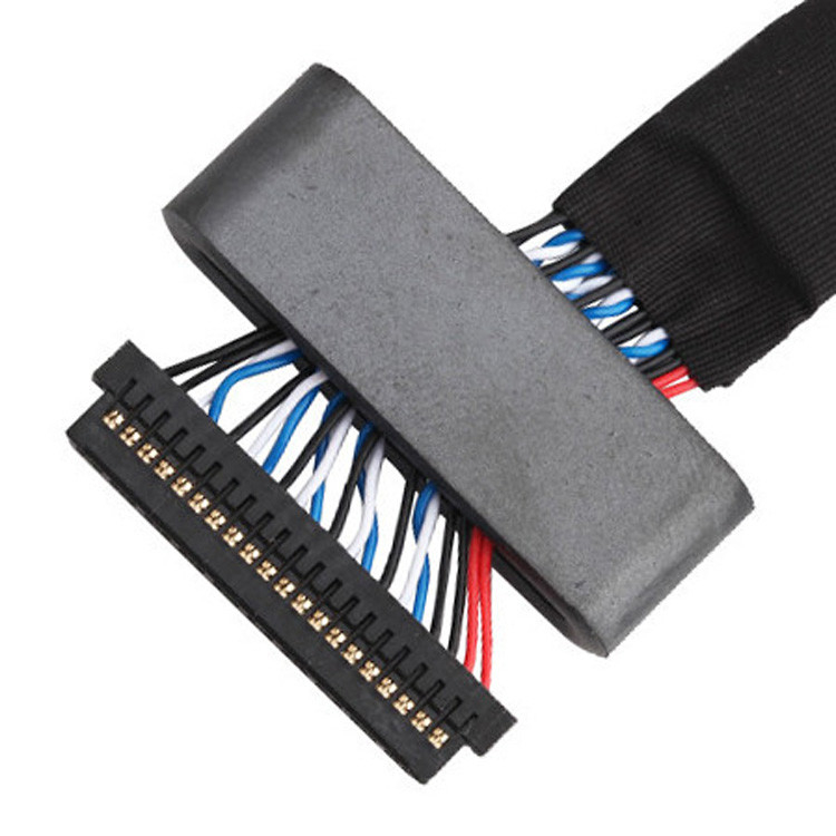 Die LVDS-Kabelkonstruktion von JAE FI-S20S bis FI-X30HL, mit einem Schwung von 1,25 mm und für 500 VAC