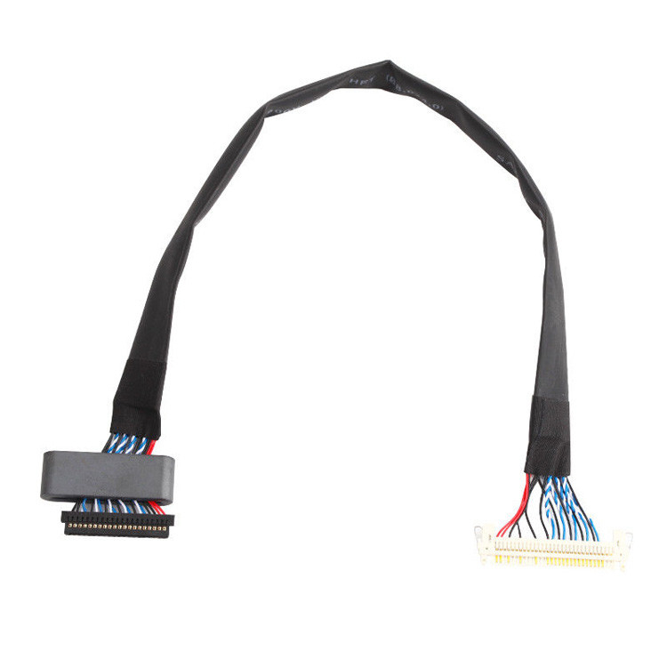 Die LVDS-Kabelkonstruktion von JAE FI-S20S bis FI-X30HL, mit einem Schwung von 1,25 mm und für 500 VAC