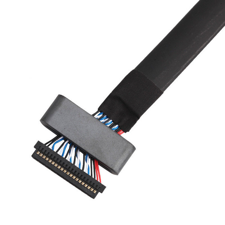 Die LVDS-Kabelkonstruktion von JAE FI-S20S bis FI-X30HL, mit einem Schwung von 1,25 mm und für 500 VAC