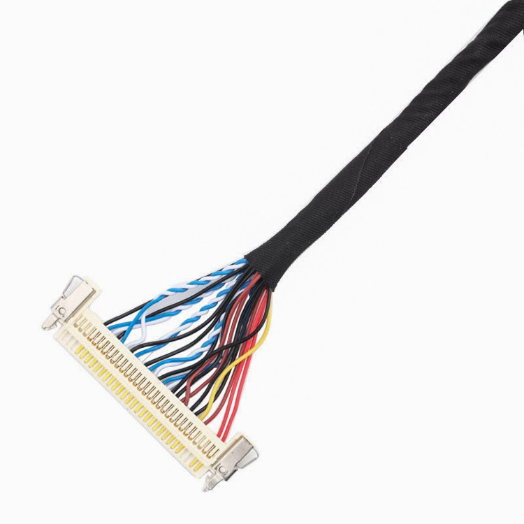 Kabel-Länge 24pin MOLEX 504186-2400 30pin JAE FI-X30HL LCD LVDS fertigen besonders an
