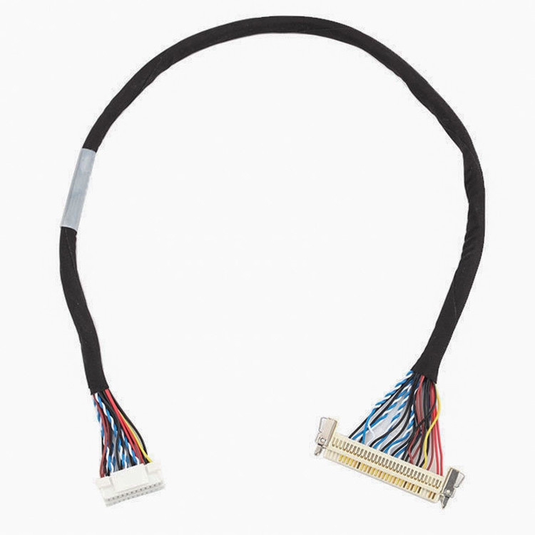 Kabel-Länge 24pin MOLEX 504186-2400 30pin JAE FI-X30HL LCD LVDS fertigen besonders an