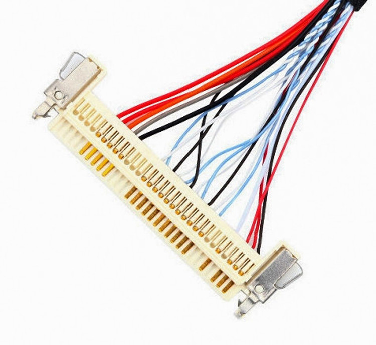 ACES 50204-040-11 JAE FI-X30HL JST SPH-002T-P0.5S LCD-LVDS-Kabel