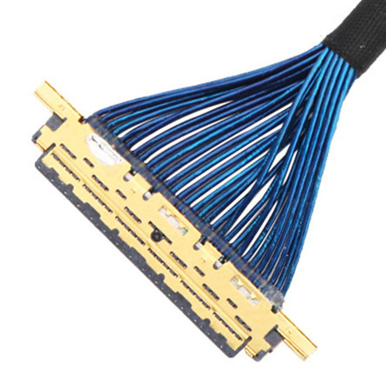 Mikrokoaxial 20453-030T bis 20453-030T LVDS EDP-Kabelmontage 0,5 mm Abstand