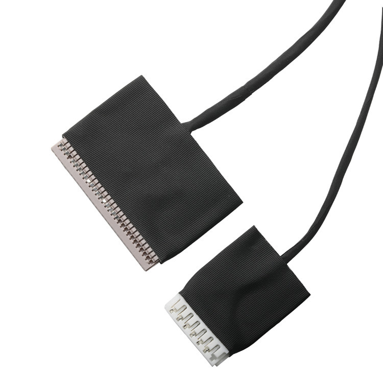 OEM/ODM I Pex Mikrokoaxial 20453-030T bis DF14-30P und JST EH-7P 30P Kabelmontage 0,5 mm Abstand