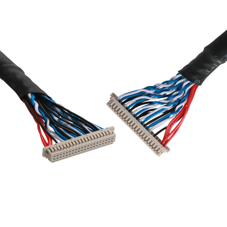 OEM/ODM angepasstes Drahtkabel UL1061 30AWG von JAE FI-RE51HL-51Pin bis  DF13-40DS