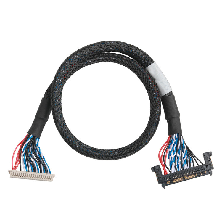 OEM/ODM angepasstes Drahtkabel UL1061 30AWG von JAE FI-RE51HL-51Pin bis  DF13-40DS