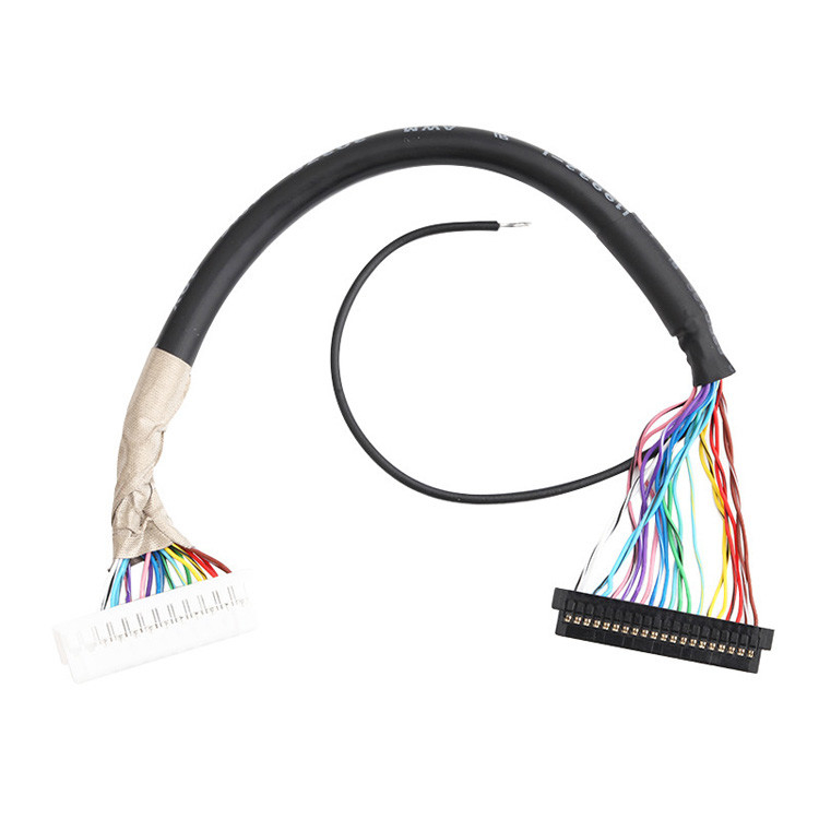OEM/ODM Mikrokoaxial-LVDS-Kabelmontage JST PHDR-24VS bis JAE FI-S20S