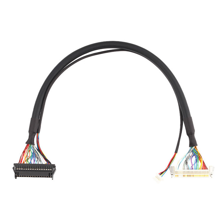 LVDS-Gurtkabelmontage von Molex 511460500 bis  DF11-32DEP-2C und JAE FI-X30HL