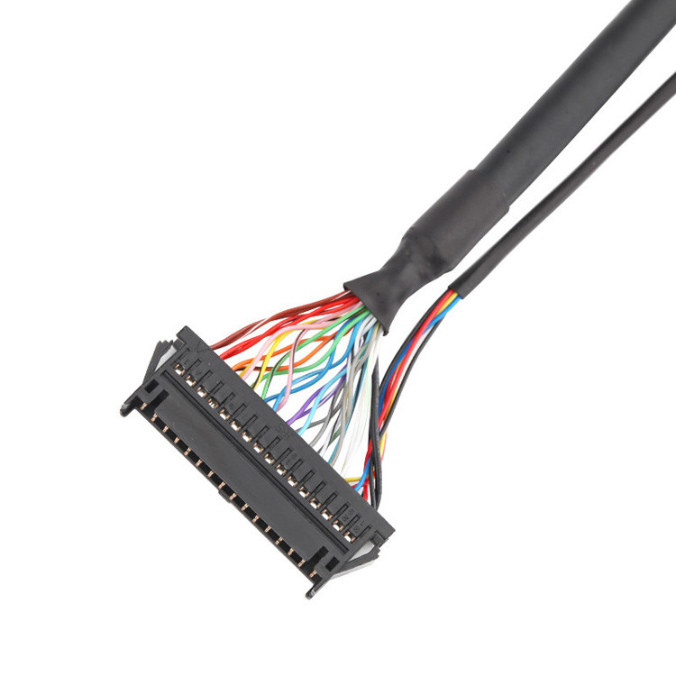 LVDS-Gurtkabelmontage von Molex 511460500 bis  DF11-32DEP-2C und JAE FI-X30HL