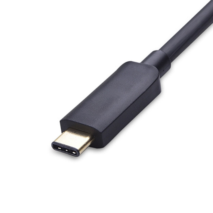 USB Typ C Männlich auf Dvi I Weiblich Adapter für LCD-Kamera Projektion