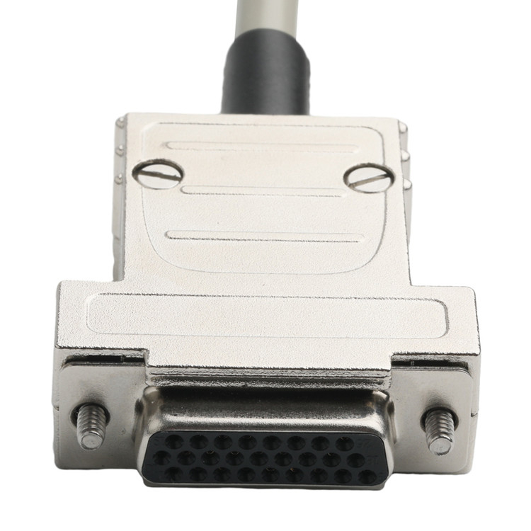 Hd D-Sub zu Mdr Steckverbinder Kabel 14p*28 Awg Od 7.0mm Beige PVC Jack