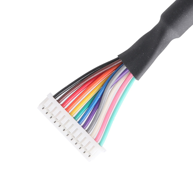 MX1.25-12P Lvds Kabelmontage HSGWP/N 1025-H-12P-N-HF UL20276 28AWG*12C OD 5,5 mm