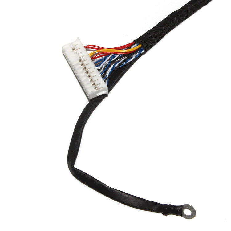 Anpassen Längen 2,0 mm Pitch Lvds Kabelmontage 30 Pin IPEX DF11-24DS-2C bis FI-X3OHL OEM/ODM