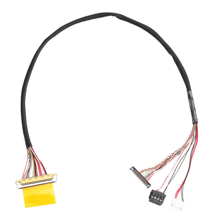 JST PHR-4 Anschluss an IPEX 20453-240T-03 bis 20380-R30T-06 LVDS-Gurtkabelanlage