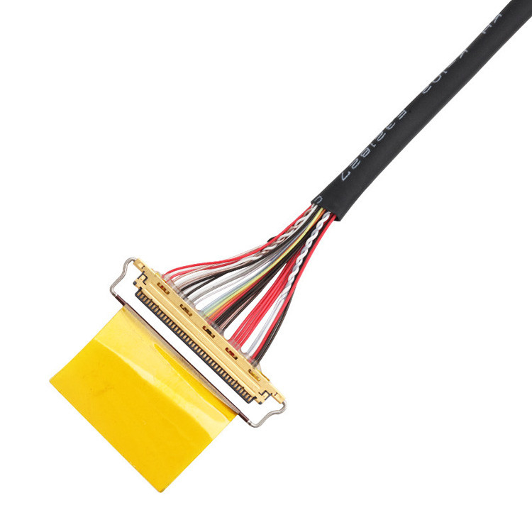 JST PHR-4 Anschluss an IPEX 20453-240T-03 bis 20380-R30T-06 LVDS-Gurtkabelanlage