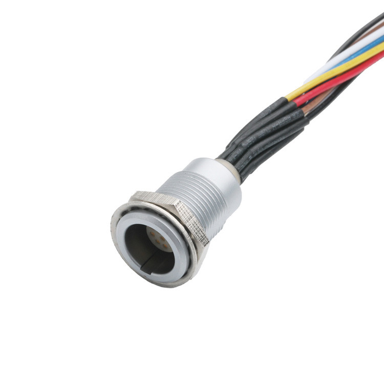 angepasstes Kabel mit M12-Anschluss vom Sensorschalter OBZ1G12CLL00000 zum Steuerschalter KB915-12H2A
