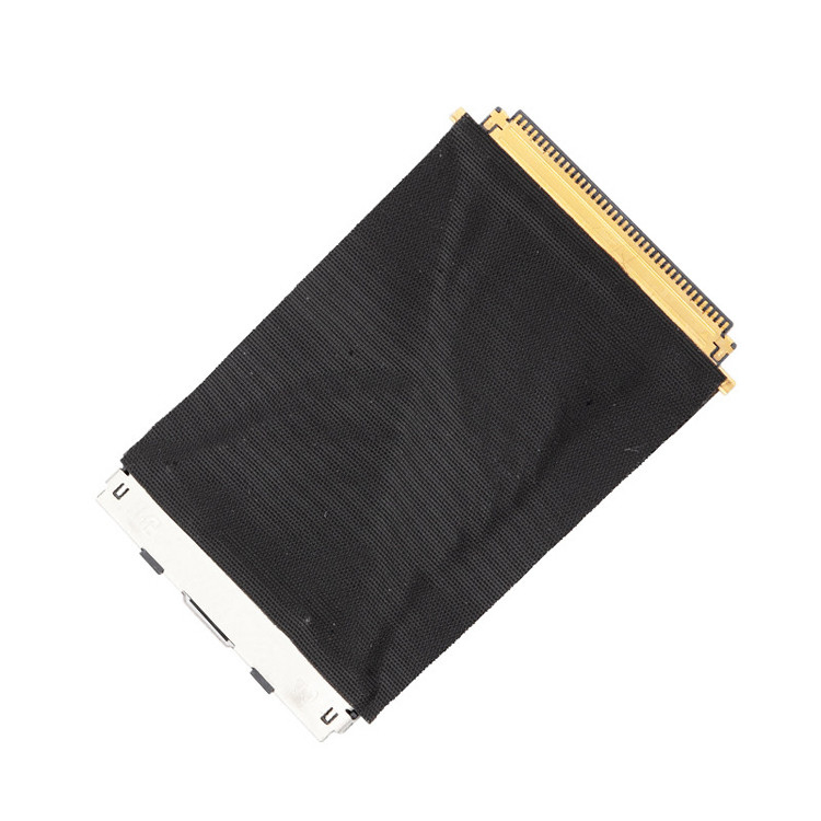 40 Pin JAE HD1P040-CSH2 Mikrokoaxialkabel, DF80D-40P-0.5SD LVDS EDP Kabel