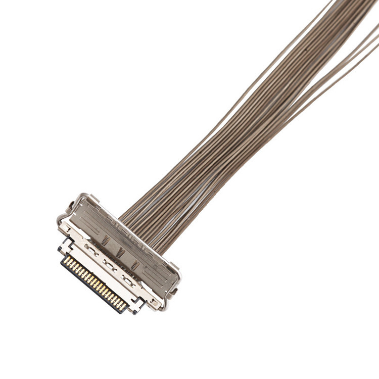 0.4mm Pitch LVDS EDP Kabel 20679-20p Mikro Koaxial LVDS Anzeigeanschluss