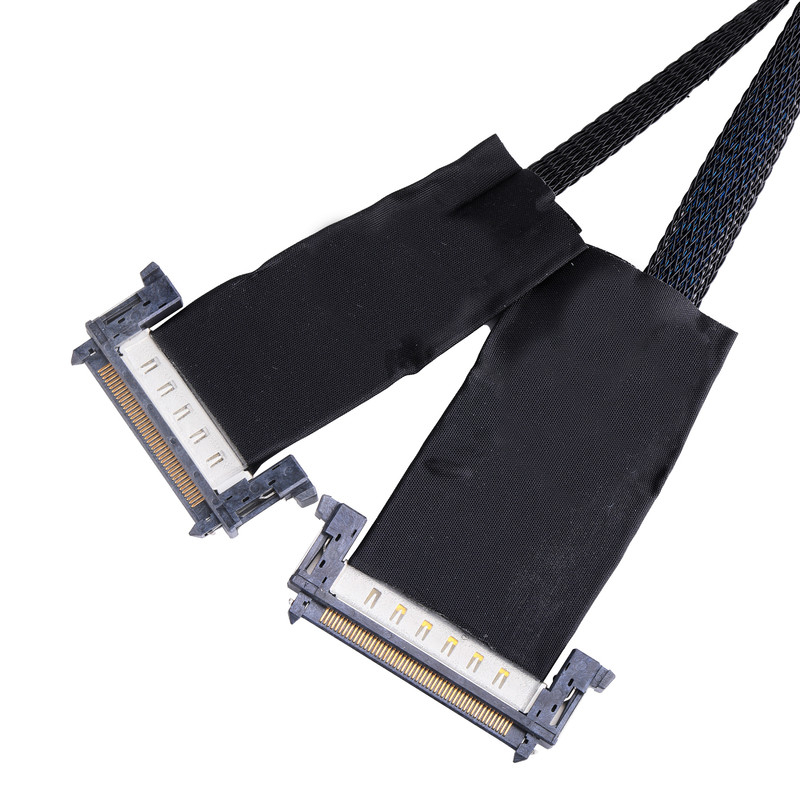 JAE Series Coaxial LVDS Verbindungsstück Od 0.35mm EDV-Kabel-AWG40 mit ROHS