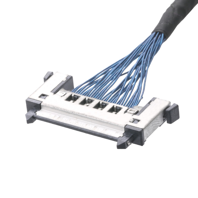 JAE FI-RE31CL zu kundengebundenem Kabelbaum molex Neigung des Kabels FI RE31CL LCD Lvds Kabel 0.3mm