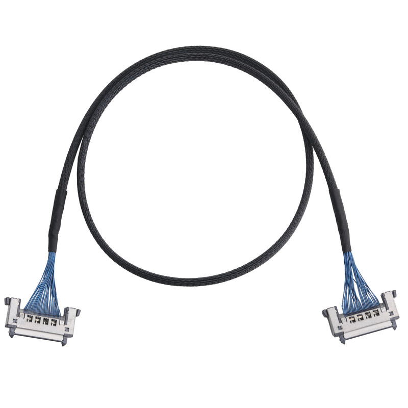 JAE FI-RE31CL zu kundengebundenem Kabelbaum molex Neigung des Kabels FI RE31CL LCD Lvds Kabel 0.3mm