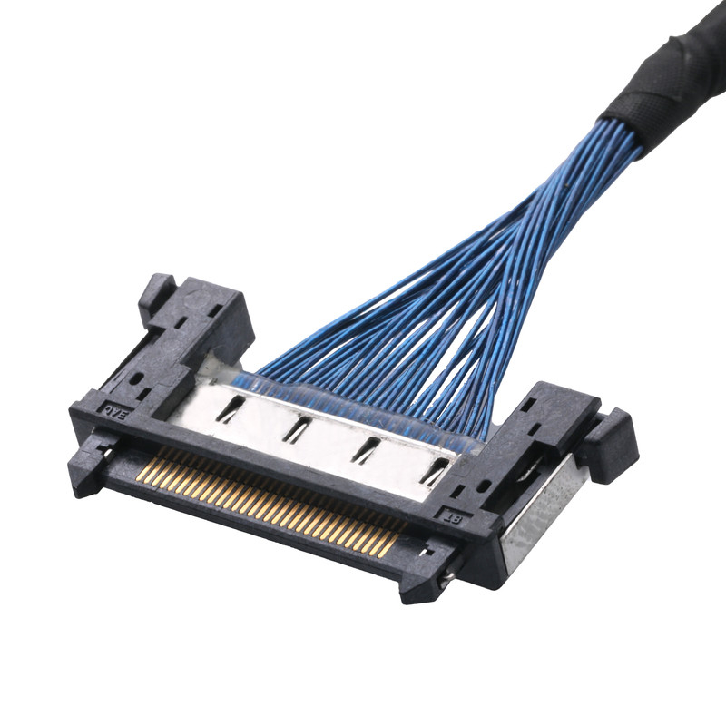 JAE FI-RE31CL zu kundengebundenem Kabelbaum molex Neigung des Kabels FI RE31CL LCD Lvds Kabel 0.3mm