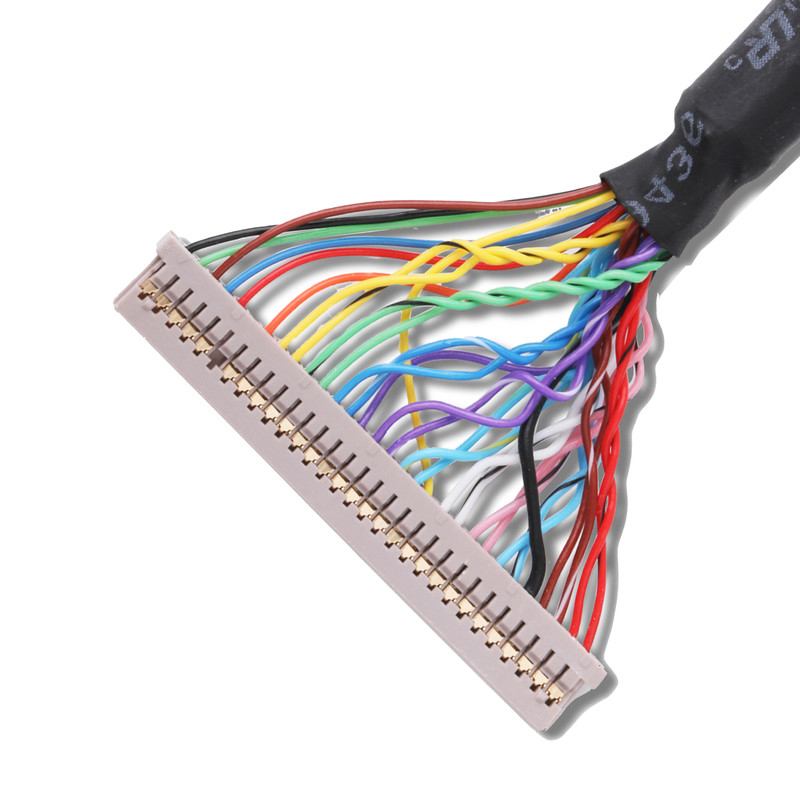 JAE F-RE51HL zu DF14-3032SCFA GOLD ÜBERZOGENEN Lcd Kabel-Verbindungsstück LCD Fernsehen