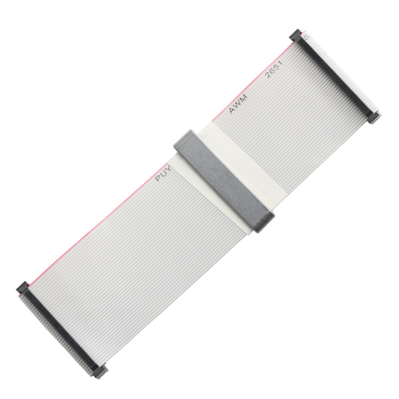 IDC FC-2*20P 40Pin 2,54mm Abstand Schwarz PBT+G/F UL2651 28AWG Idc Flat Ribbon Kabel 1,27mm Abstand OEM/ODM