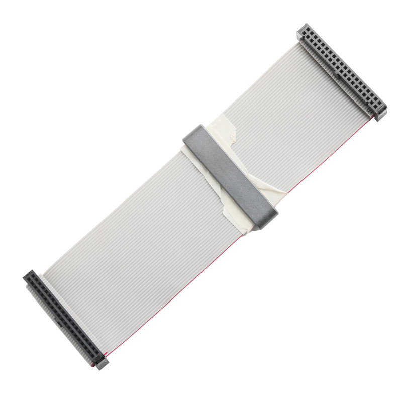 IDC FC-2*20P 40Pin 2,54mm Abstand Schwarz PBT+G/F UL2651 28AWG Idc Flat Ribbon Kabel 1,27mm Abstand OEM/ODM