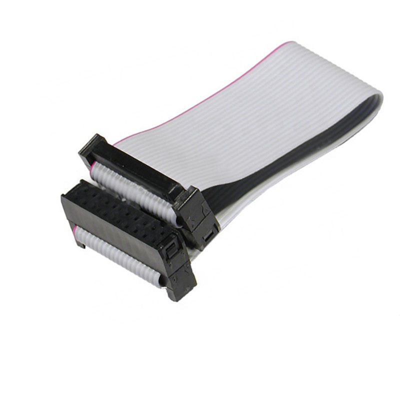 2.54 mm Abstand Flat Flexible Ribbon Kabel, 10-Pin IDC Kabel 60 mm Länge