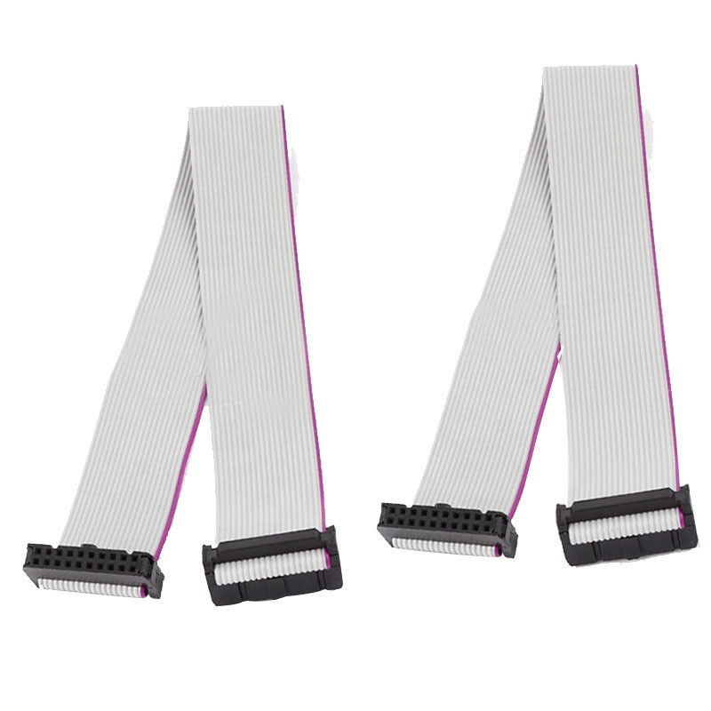 2.54 mm Abstand Flat Flexible Ribbon Kabel, 10-Pin IDC Kabel 60 mm Länge